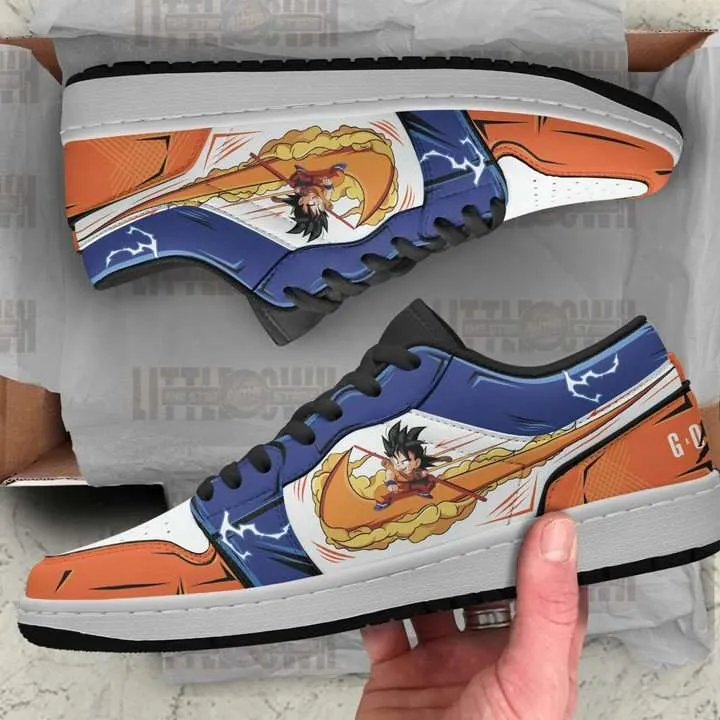 Son Goku Kid Shoes Dragon Ball Z Anime JD Low Top Sneakers