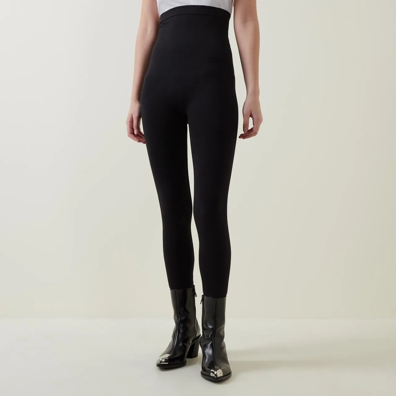 SPANX The Sustainable Edit Ecocare High-Waisted Seamless Leggings - Black