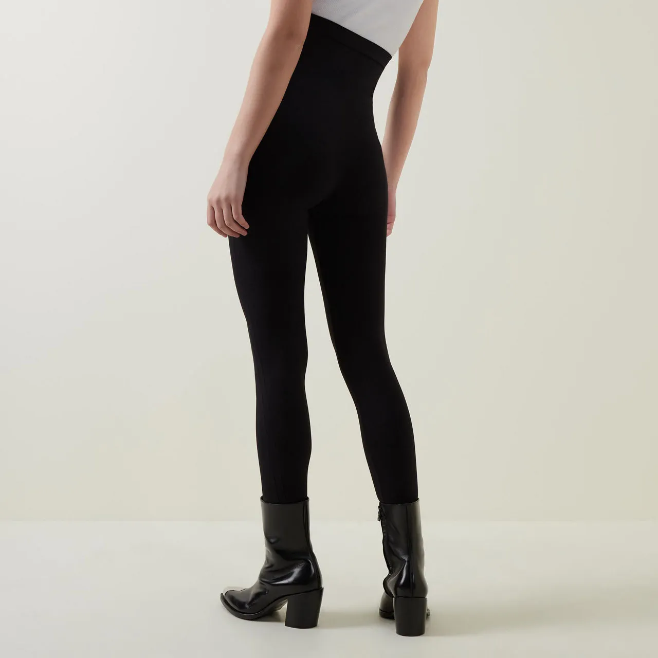 SPANX The Sustainable Edit Ecocare High-Waisted Seamless Leggings - Black