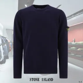 STONE ISLAND  |Crew Neck Pullovers Unisex Nylon Blended Fabrics