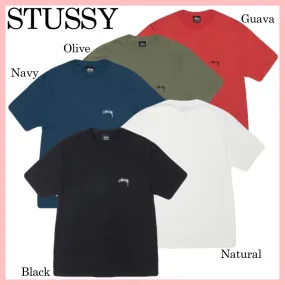 STUSSY  |Crew Neck Pullovers Unisex Street Style Plain Cotton