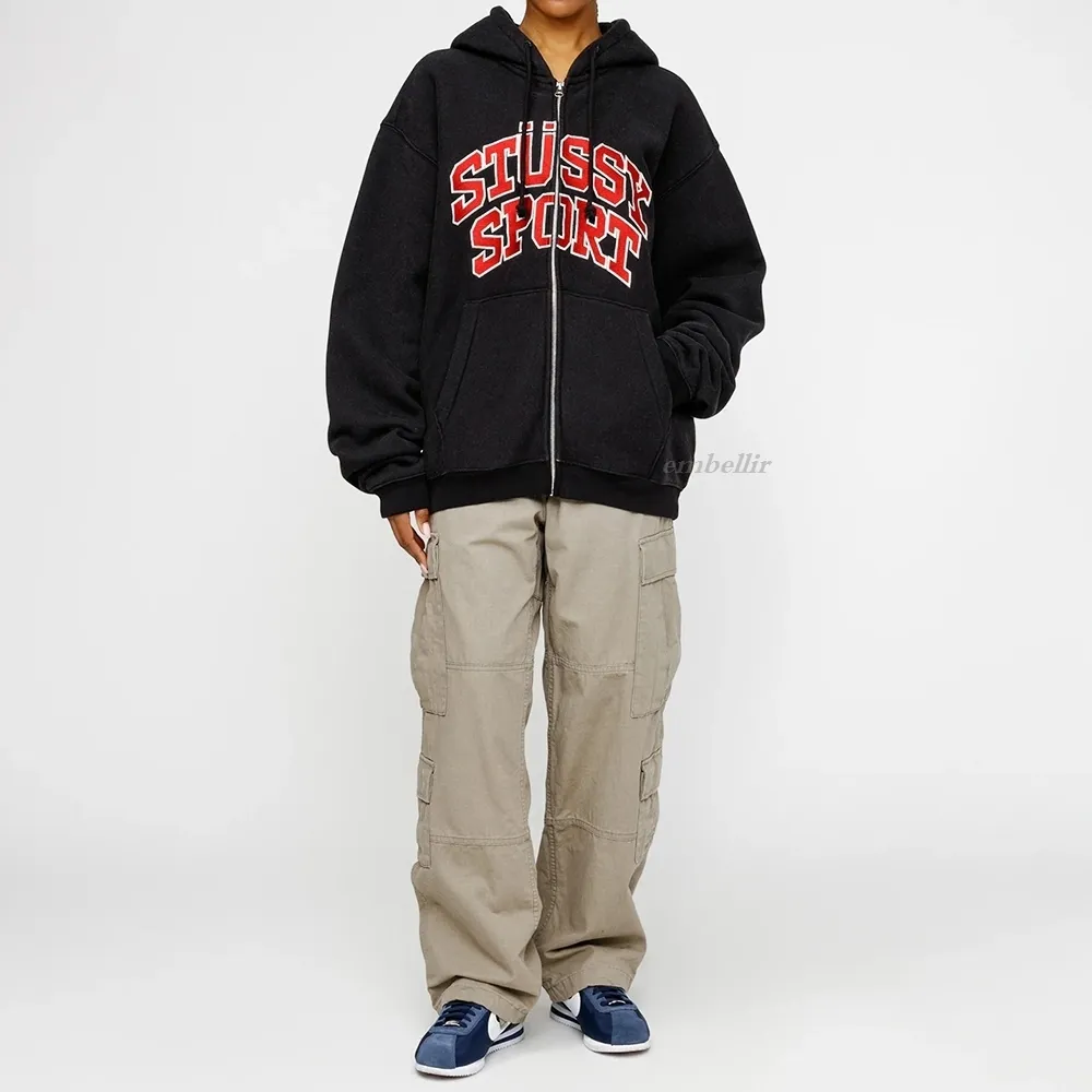 STUSSY  |Pullovers Unisex Street Style Long Sleeves Cotton Logo