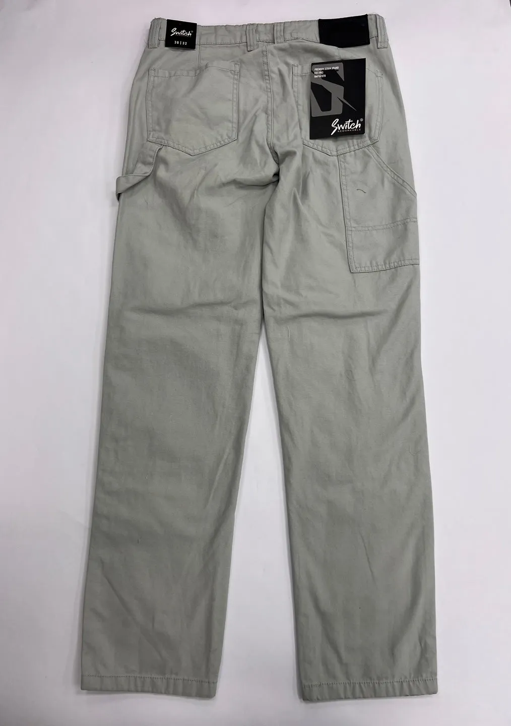 SWITCH Over Dyed Canvas Cargo Pants