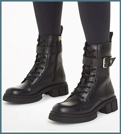 TOMMY HILFIGER BIKER BOOT