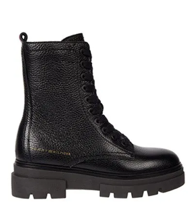 TOMMY HILFIGER MONOCHROMATIC LACE BOOT