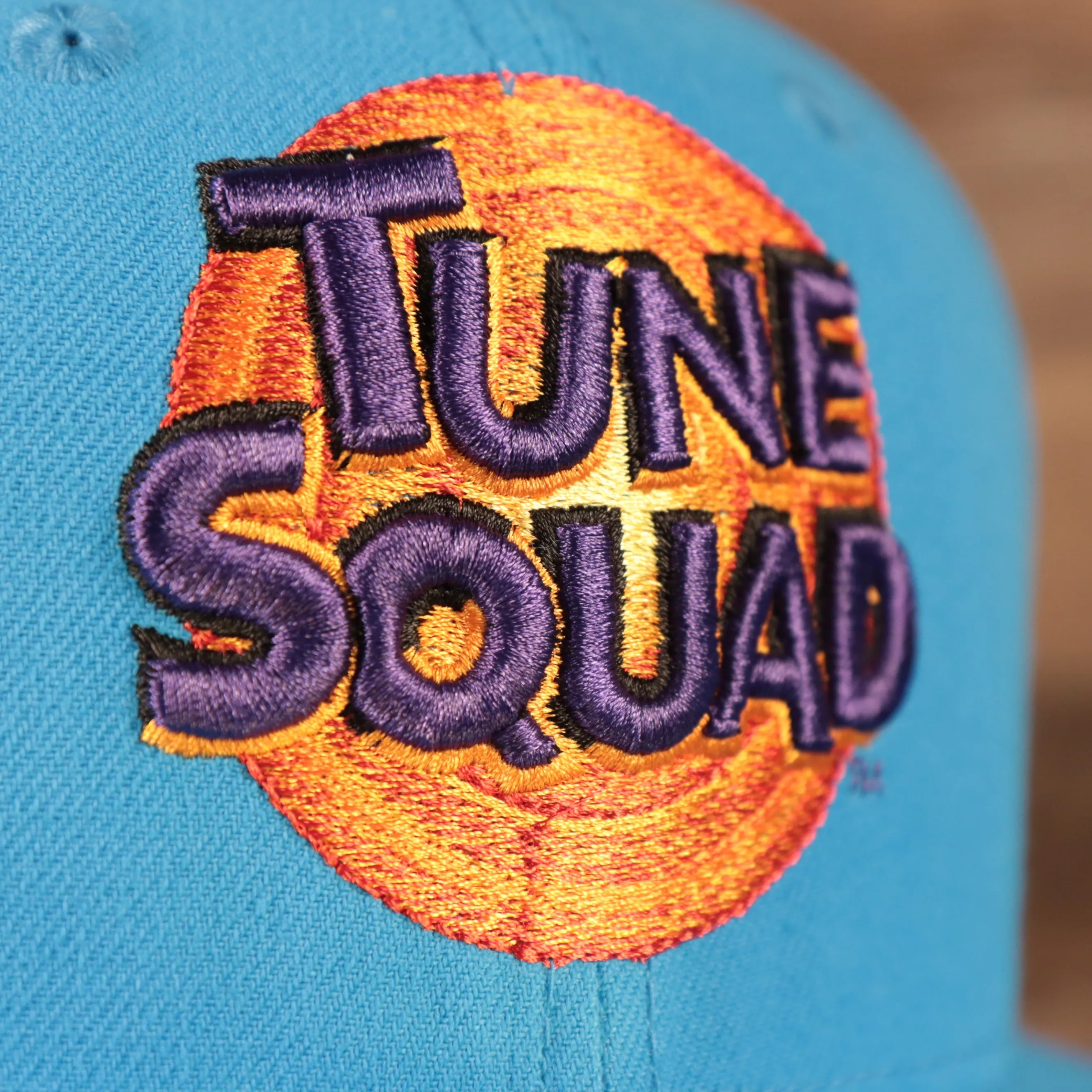 Tune Squad Shield Lebron 18 Space Jam Matching 59Fifty Fitted Cap | Blue