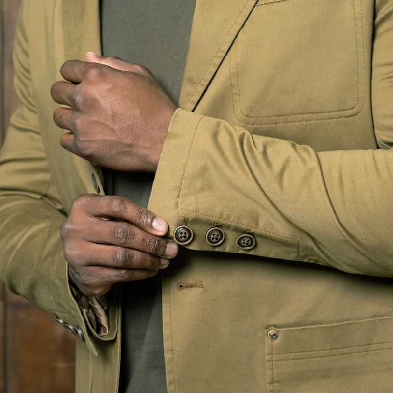 Urban Twill Blazer Olive