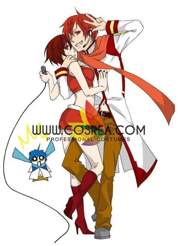 Vocaloid Akaito Cosplay Costume