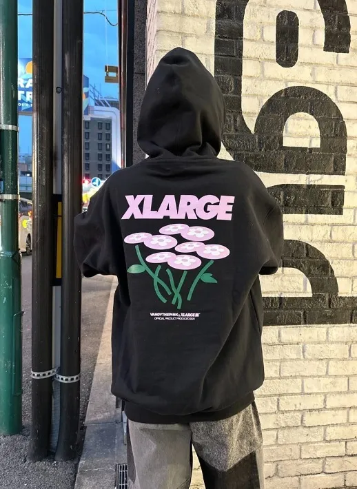 X-Large  |Pullovers Unisex Street Style Collaboration Long Sleeves