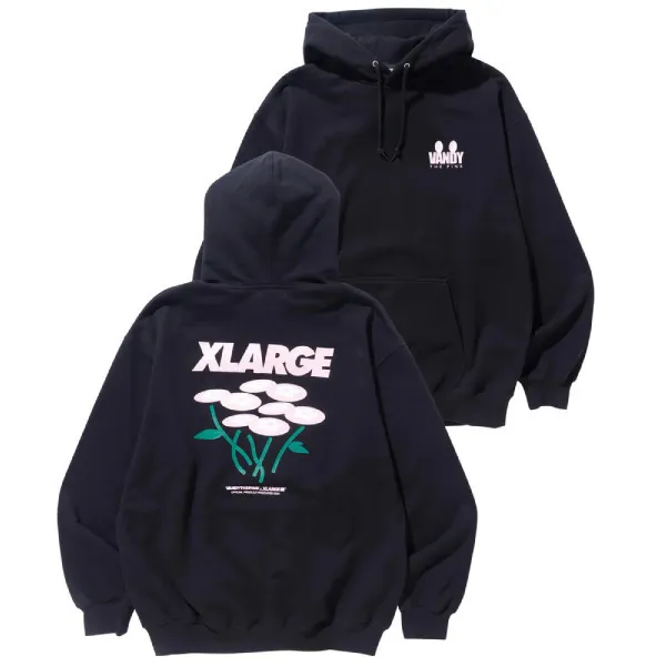 X-Large  |Pullovers Unisex Street Style Collaboration Long Sleeves