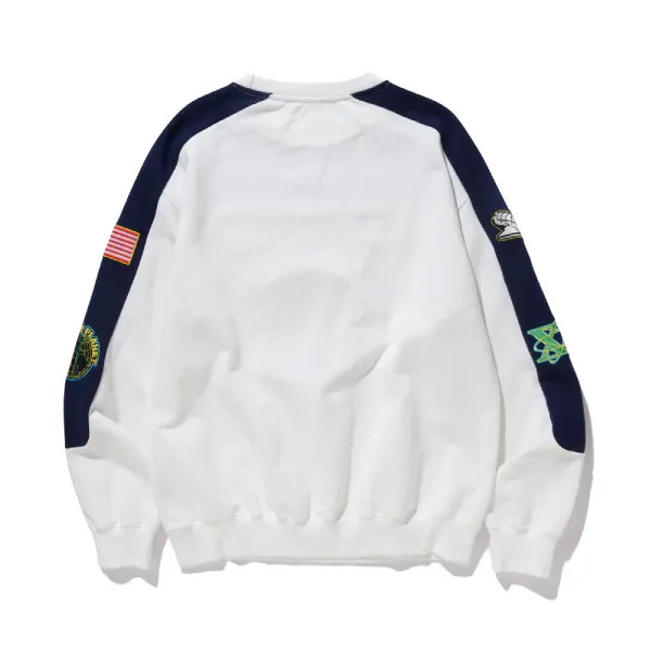 X-Large  |Pullovers Unisex Sweat Street Style Long Sleeves Plain