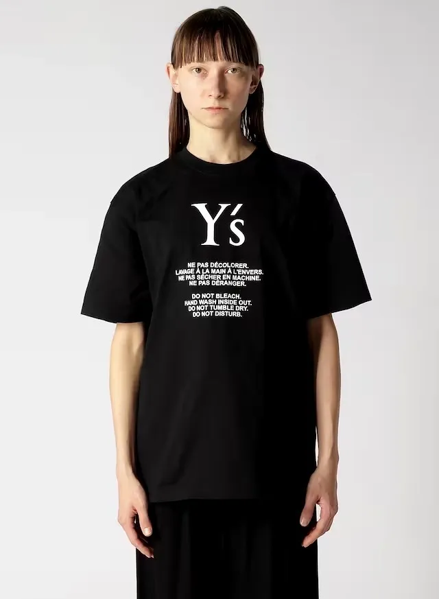 Yohji Yamamoto  |Crew Neck Pullovers Unisex Street Style Collaboration Cotton