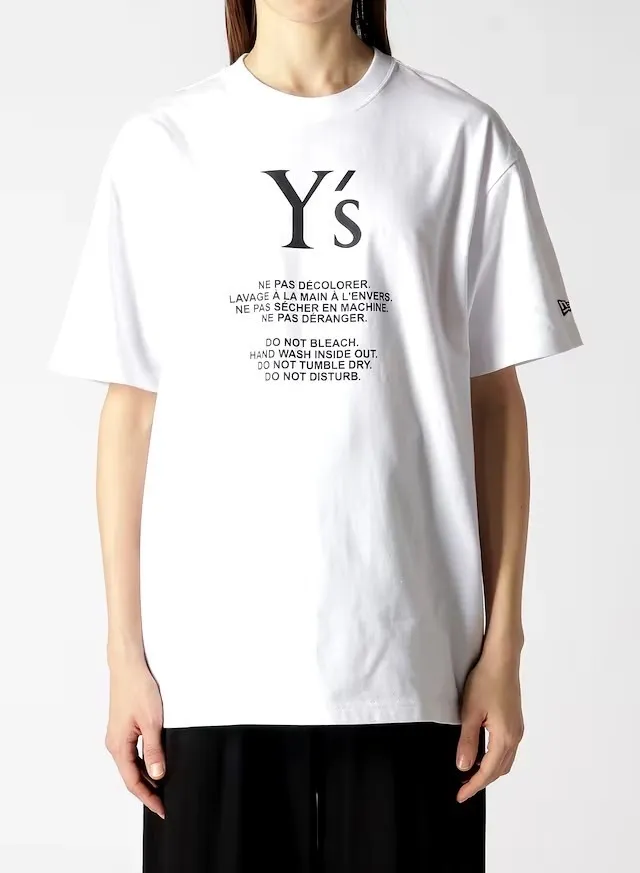 Yohji Yamamoto  |Crew Neck Pullovers Unisex Street Style Collaboration Cotton