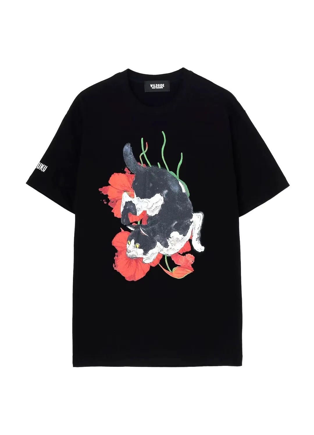 Yohji Yamamoto  |Pullovers Flower Patterns Unisex Street Style Cotton