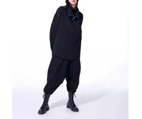 Yohji Yamamoto  |Pullovers Unisex Street Style Long Sleeves Plain Cotton