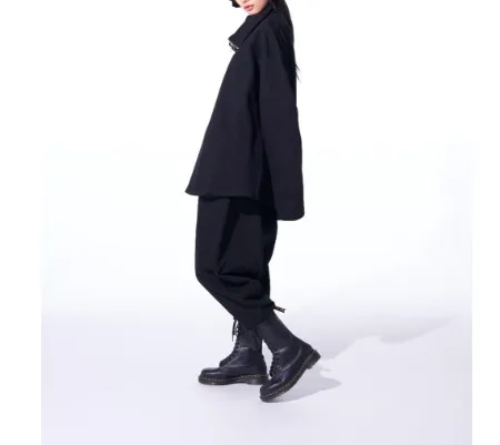 Yohji Yamamoto  |Pullovers Unisex Street Style Long Sleeves Plain Cotton